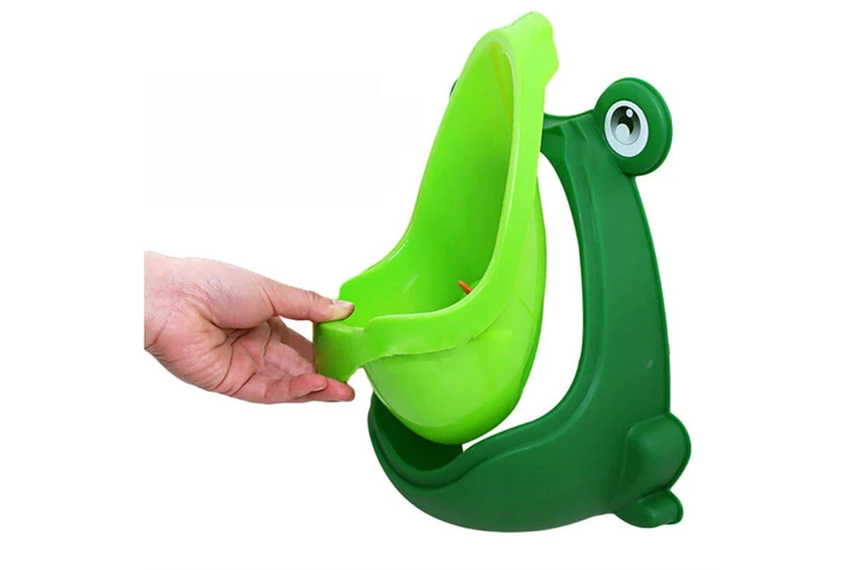 Bathroom Baby Kids Potty Toilet Pee Training Urinal Green