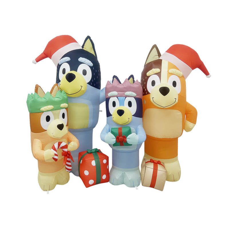 Bluey 1.98M Bluey Family Xmas Christmas Inflatable - Limited Edition