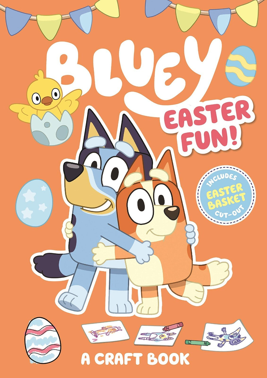 Bluey: Easter Fun!: a Craft Book by Bluey Paperback Book BRAND NEW FREE SHIPPING