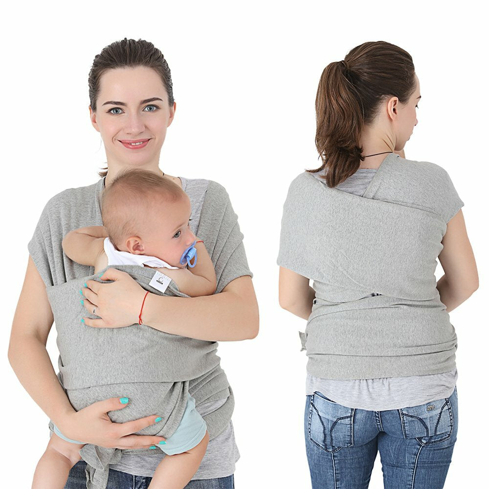 Baby Sling Adjustable Wrap Carrier Infant Breastfeeding Pouch Newborn Nursing AU