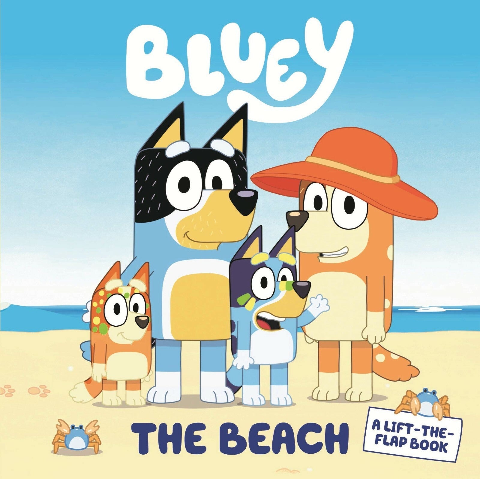 Bluey: the Beach: a Lift-The-Flap Book Board Book | FREE SHIPPING NEW AU