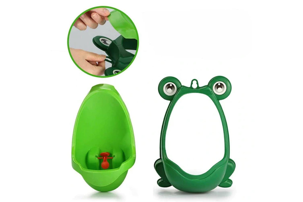 Bathroom Baby Kids Potty Toilet Pee Training Urinal Green
