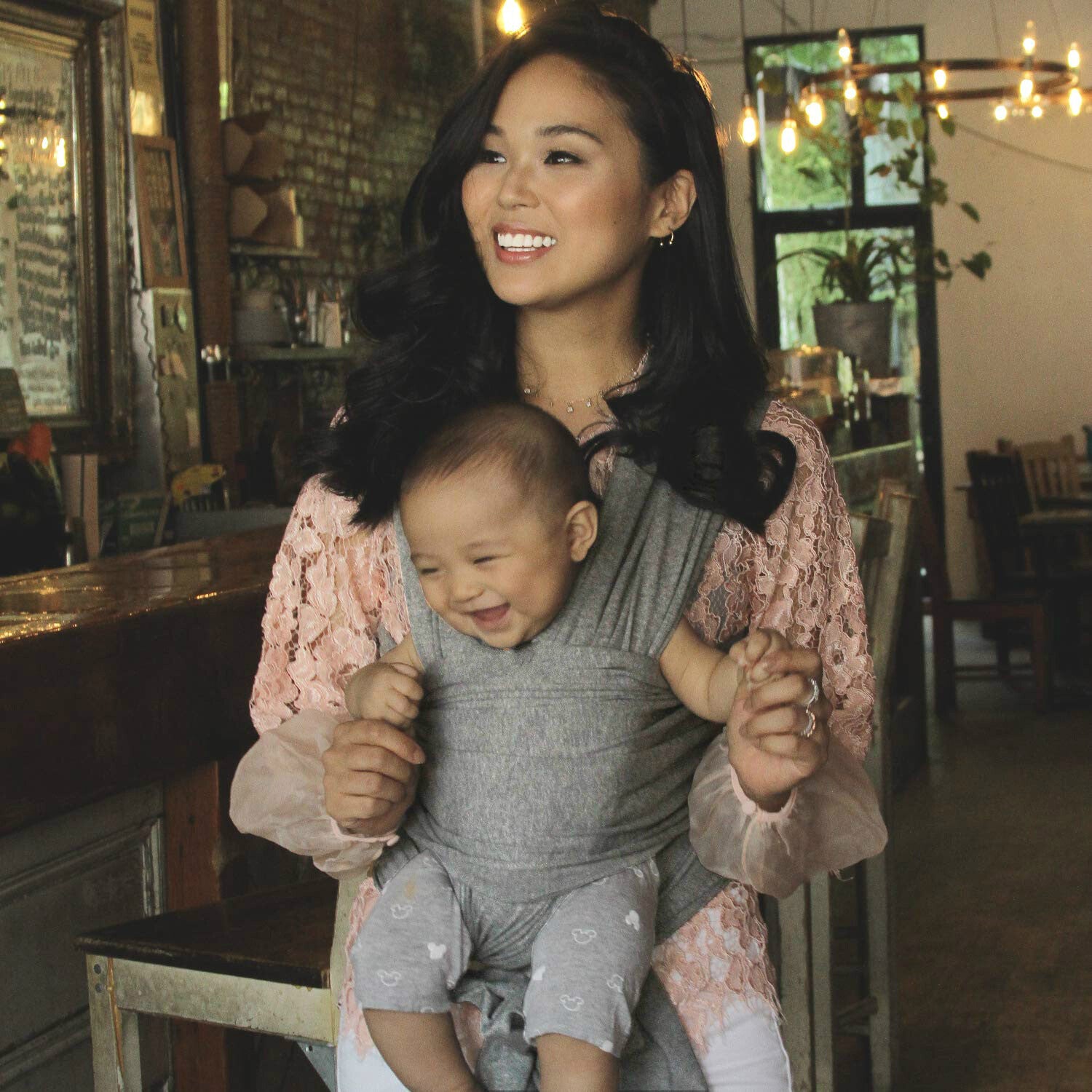 Baby Sling Adjustable Wrap Carrier Infant Breastfeeding Pouch Newborn Nursing AU