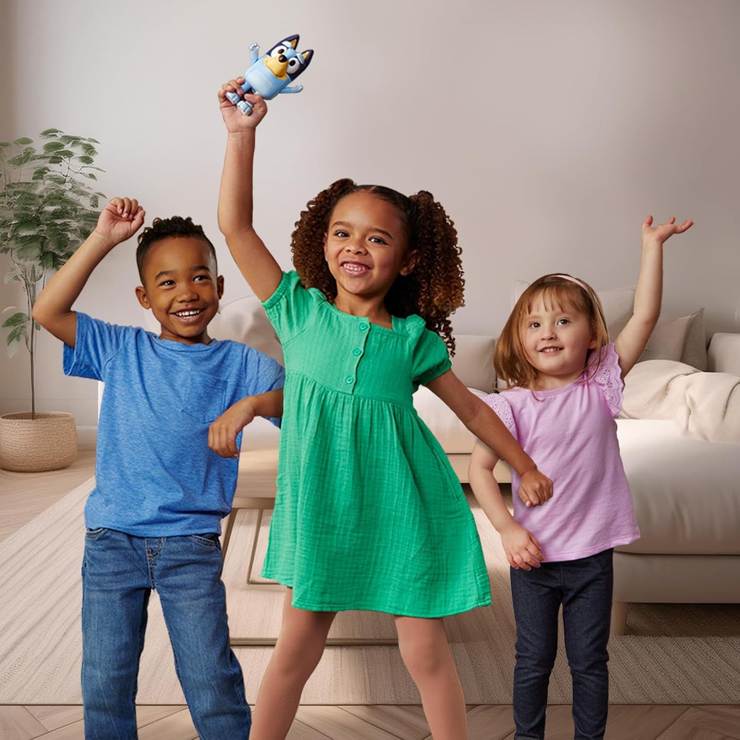 Hide & Seek Game, Hide the Figure and Press Her Nose to Start the Built-In Time