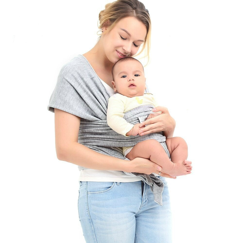 Baby Sling Adjustable Wrap Carrier Infant Breastfeeding Pouch Newborn Nursing AU